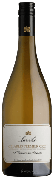 VINO DOMAINE LAROCHE CHABLIS ESSENCE DES CLIMATS 1ER CRU 2024 750 ML