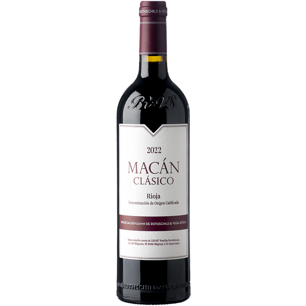 VINO MACAN CLASICO 2022 750 ML