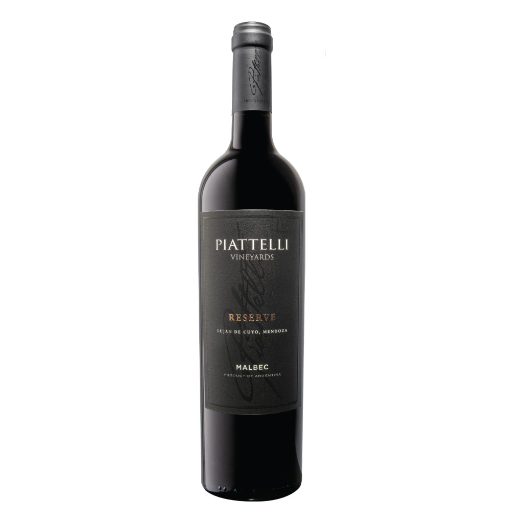 VINO PIATTELLI RESERVA MALBEC MENDOZA 2024 750 ML