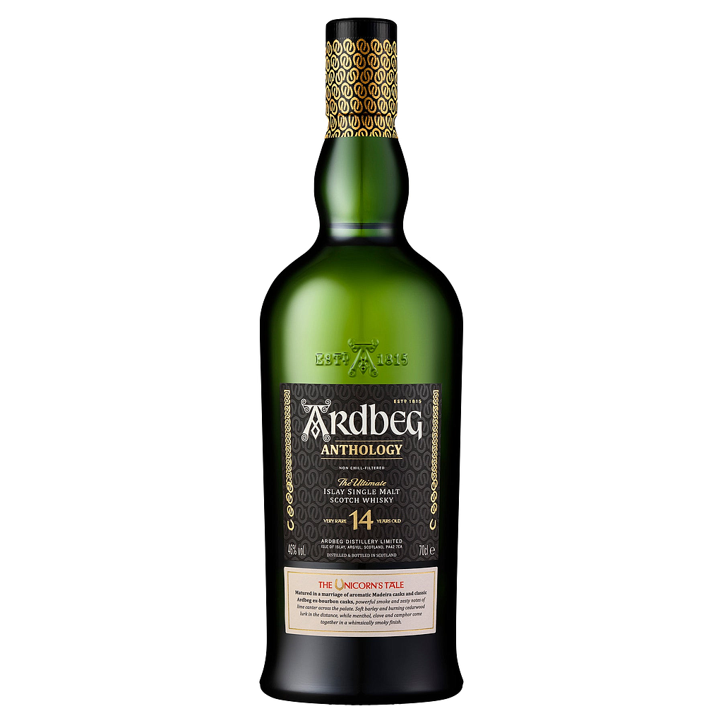 WHISKY ARDBEG ANTHOLOGY 14 AÑOS 700 ML