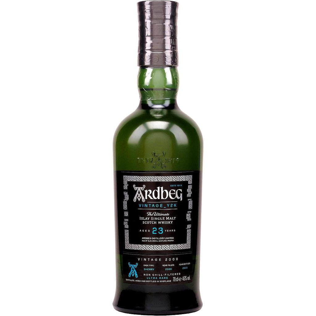 WHISKY ARDBEG VINTAGE Y2K 23 AÑOS 700 ML