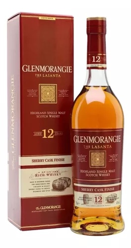 WHISKY GLENMORANGIE LASANTA 12 AÑOS 700 ML