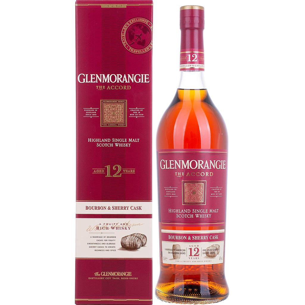 WHISKY GLENMORANGIE THE ACCORD 12 ANOS 1000 ML