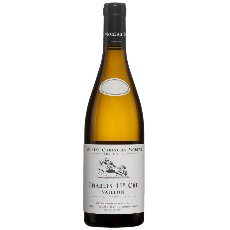 VINO CHRISTIAN MOREAU CHABLIS 1ER CRU VAILLON 2024 750 ML