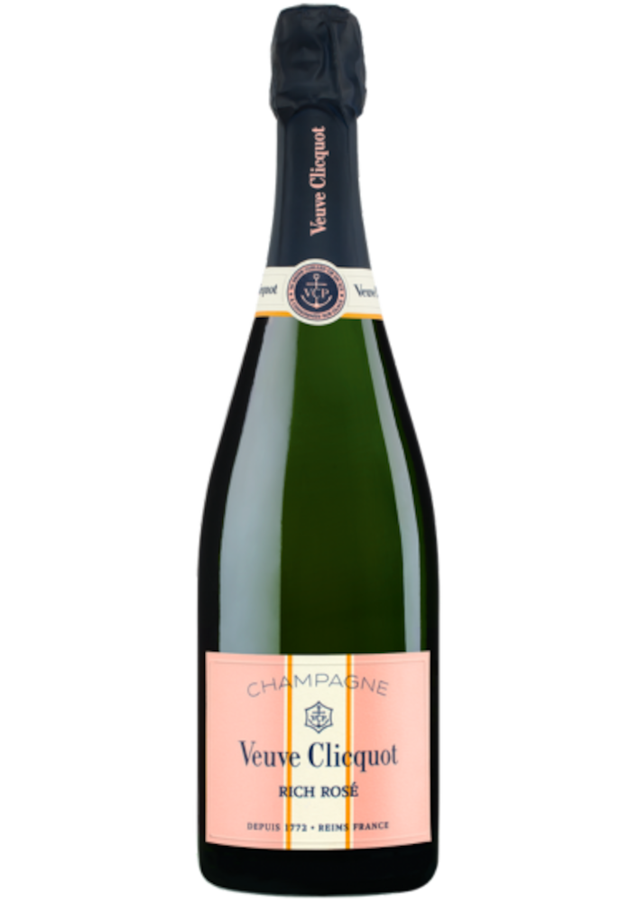 CHAMPAGNE VEUVE CLICQUOT RICH ROSE ON ICE 750 ML