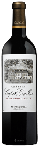 [2600] VINO CHATEAU CAPET GUILLIER SAINT EMILION GRAND CRU 2021 750 ML