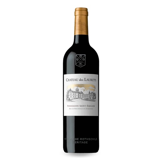 [1612] VINO CHATEAU DES LAURETS BARON EDMOND 2018 750 ML