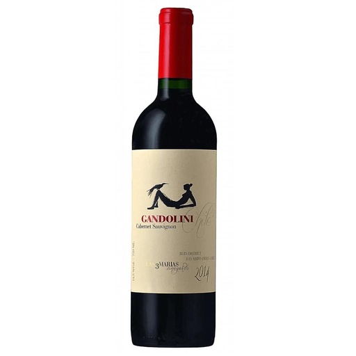 [620] VINO GANDOLINI LAS 3 MARIAS VINEYARD CABERNET SAUVIGNON 750 ML