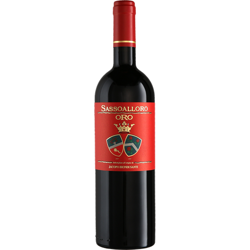 [3023] VINO JACOPO BIONDI SANTI SASSOALLORO ORO 2022 750 ML