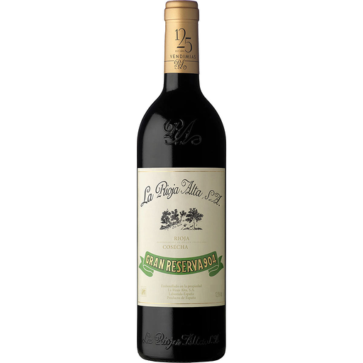 [2789] VINO LA RIOJA ALTA GRAN RESERVA 904 2016 750 ML