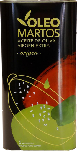 [2527] ACEITE DE OLIVA E.V. AIRES DE JAEN OLEO MARTOS LATA 5000 ML