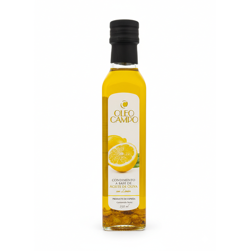 [2522] ACEITE DE OLIVA EXTRA VIRGEN OLEOCAMPO LIMON MARASCA 250 ML