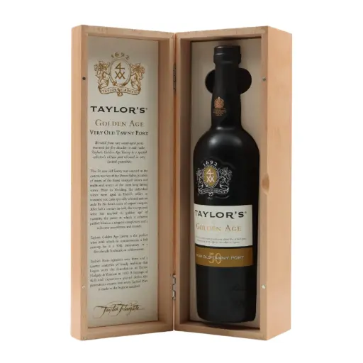 [1398] VINO OPORTO TAYLOR`S 50 YEAR OLD TAWNY GOLDEN 750 ML
