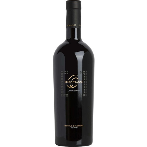 [2879] VINO SAN MARZANO SESSANTANNI PRIMITIVO MANDURIA LIMITED EDITION 2020 750 ML