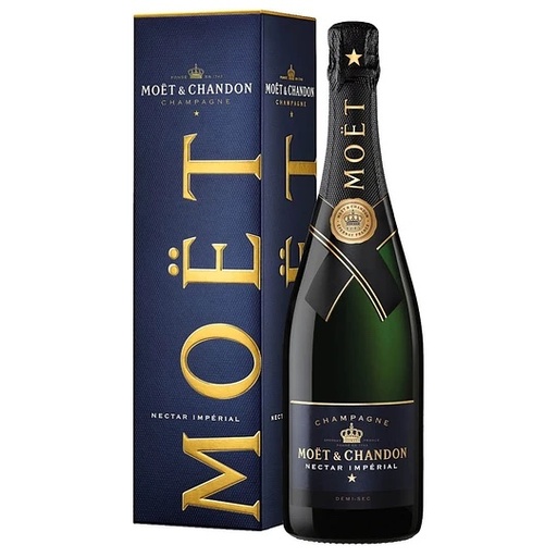 [18] CHAMPAGNE MOET CHANDON NECTAR IMPERIAL CON ESTUCHE 750 ML