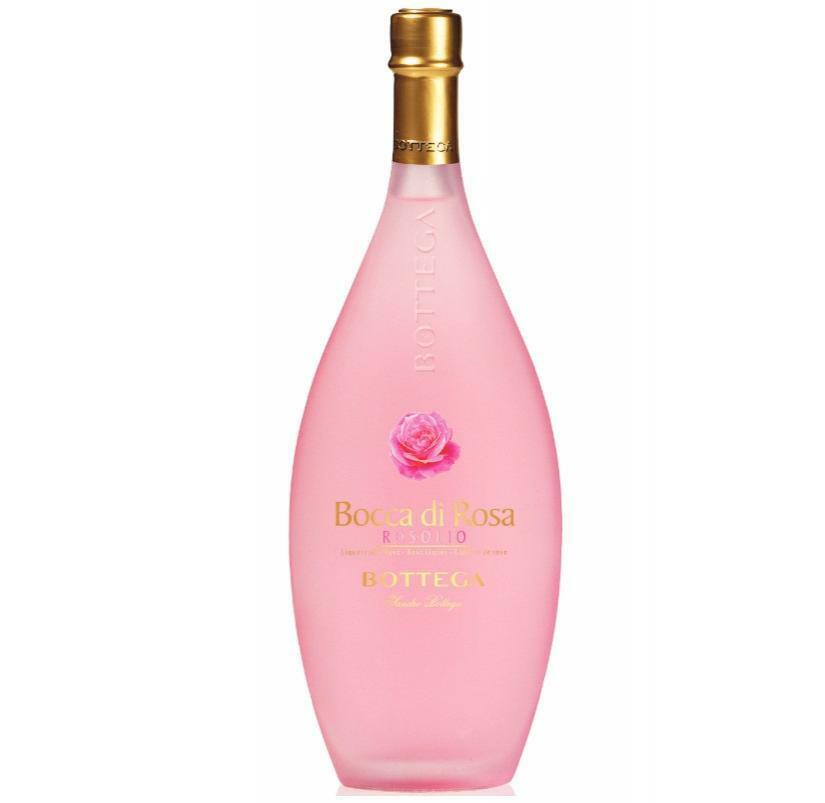 LICOR BOTTEGA BOCCA DI ROSA ROSIGLIO 500 ML