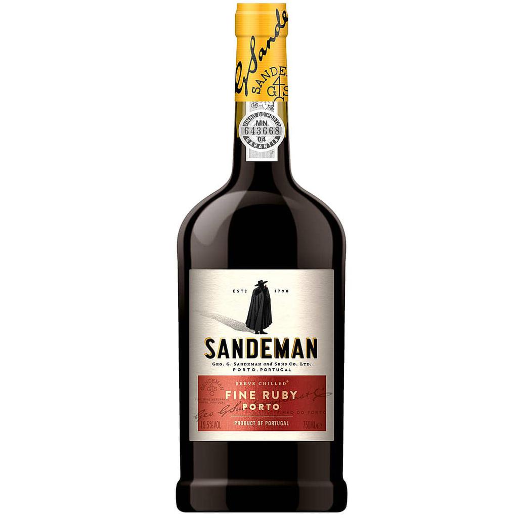 VINO OPORTO SANDEMAN FINE RUBY 750 ML