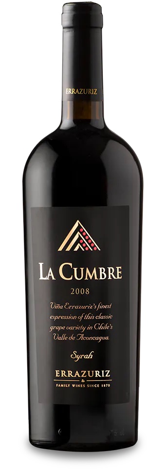 VINO ERRAZURIZ LA CUMBRE SYRAH 2008 750 ML