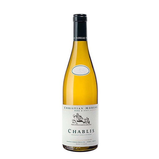 [3356] VINO CHRISTIAN MOREAU CHABLIS 2025 750 ML