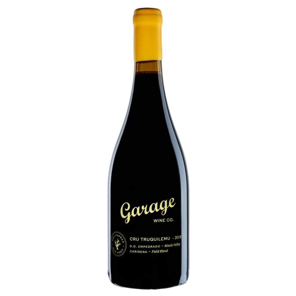 VINO GARAGE &amp; WINE CRU TRUQUILEMU CARINENA EMPEDRADO MAULE VALLEY 750 ML