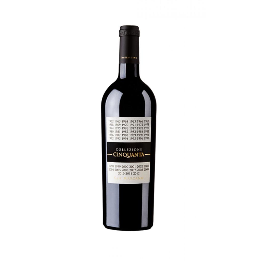 VINO SAN MARZANO COLLEZIONE 50 VINO ROSSO D'ITALIA 750 ML