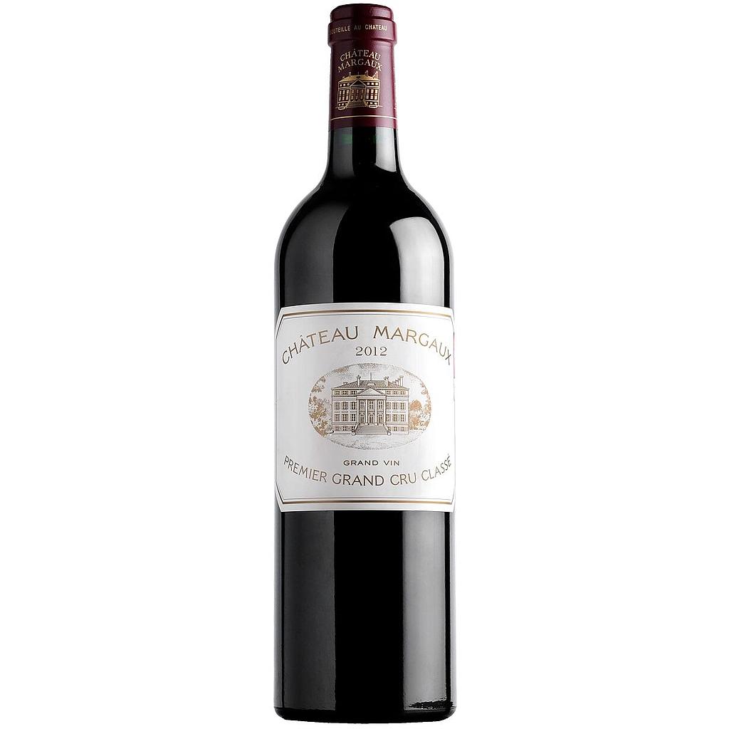 VINO CHATEAU MARGAUX AOC ROUGE  2012 750 ML