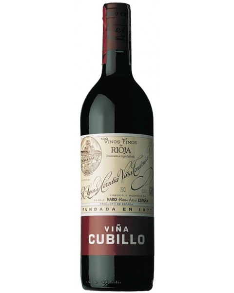 VINO VIÑA CUBILLO CRIANZA TINTO 750 ML