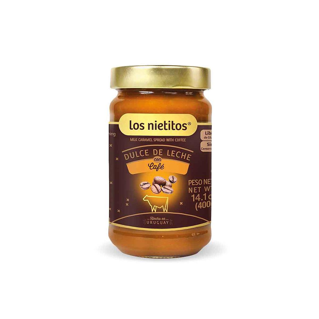 DULCE DE LECHE LOS NIETITOS CON CAFE 400 GRAMOS