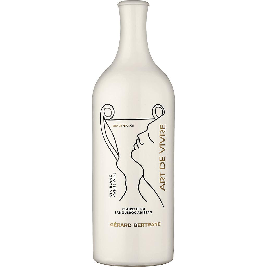 VINO GERARD BERTRAND ART DE VIVRE CLAIRETTE LANGUEDOC BLANC 2020  750 ML