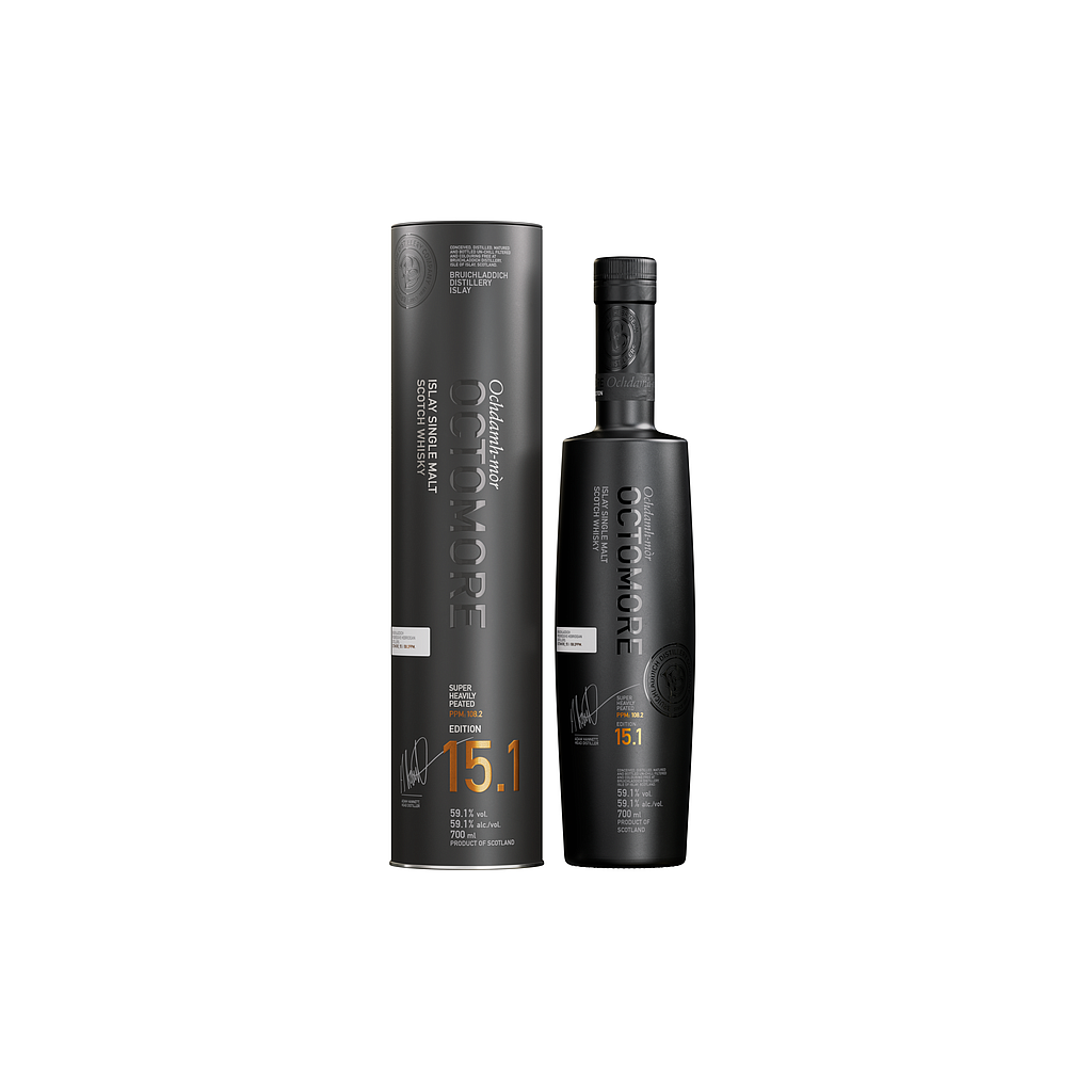 WHISKY OCTOMORE 15.1 5 AÑOS 700 ML