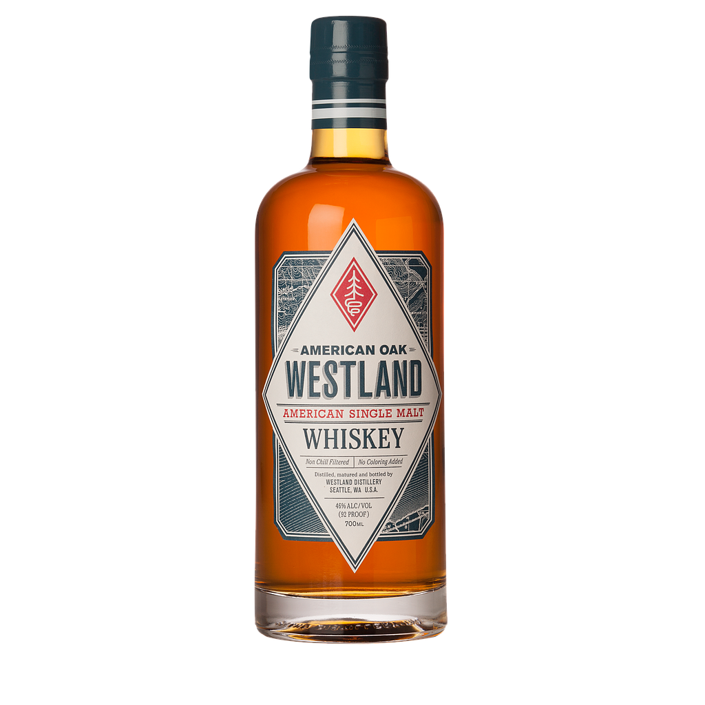 WHISKEY WESTLAND AMERICAN SINGLE MALT 5 AÑOS 700 ML