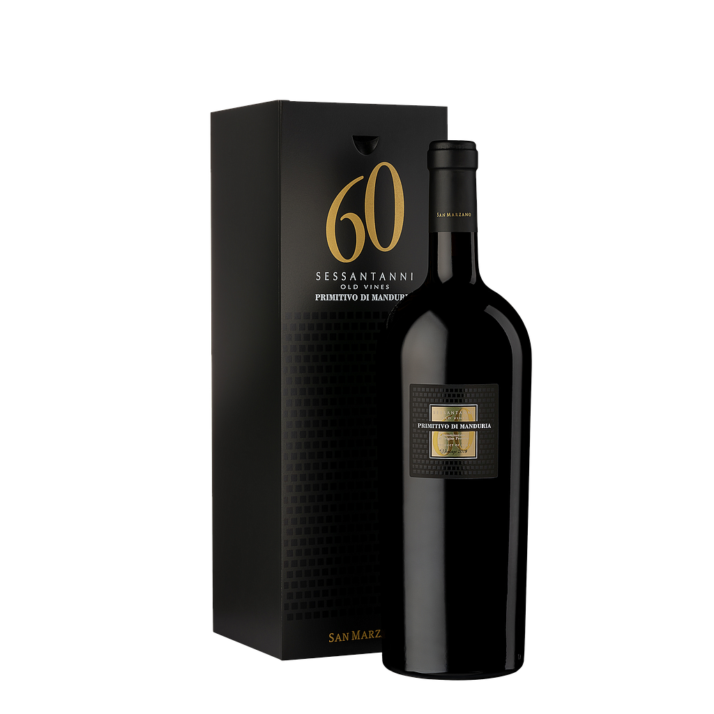 VINO SAN MARZANO SESSANTANNI PRIMITIVO MANDURIA 2019 6000 ML