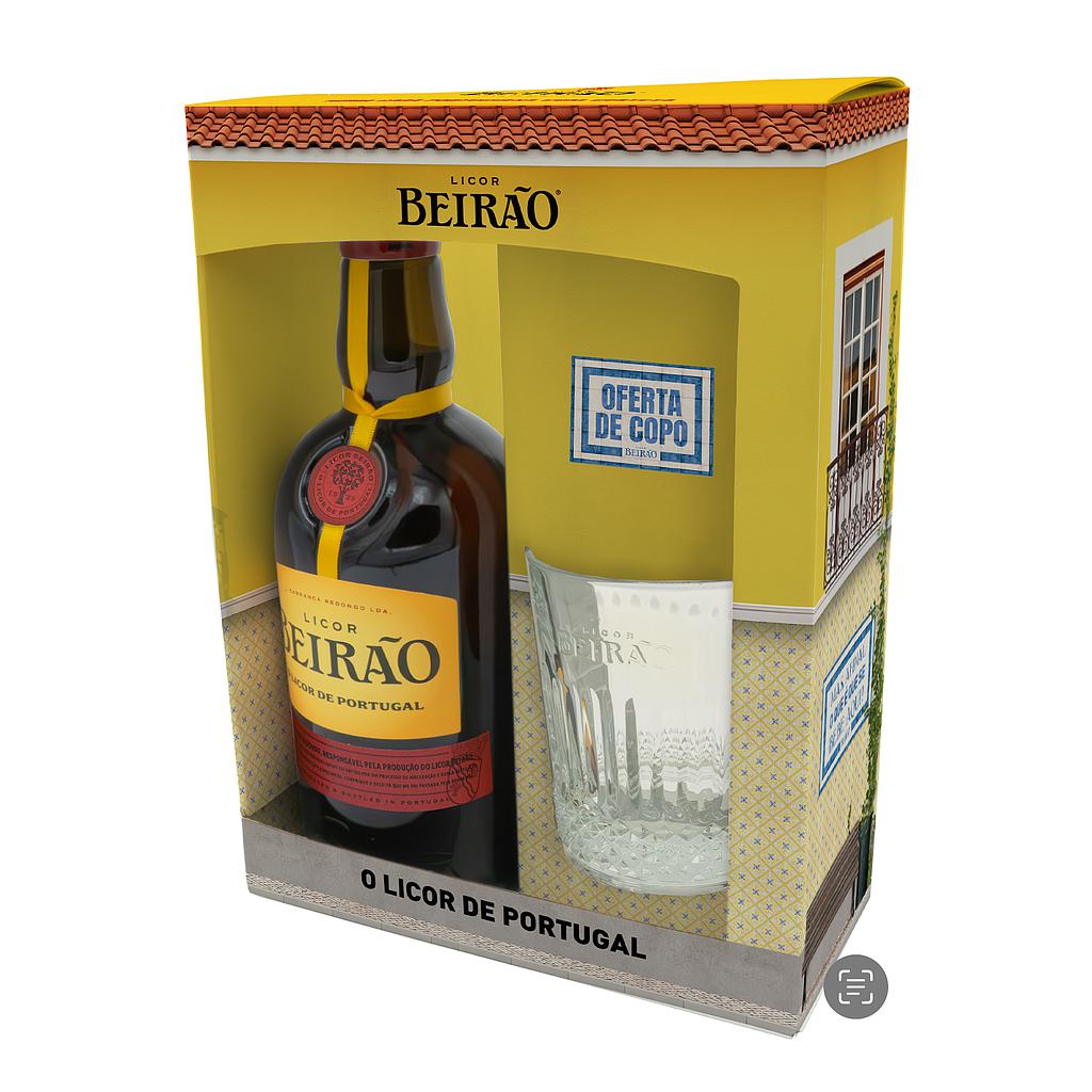 LICOR BEIRAO + VASO 700 ML