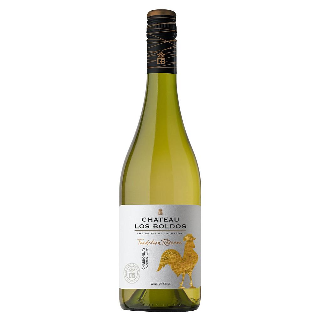 VINO CHATEAU LOS BOLDOS TRADICION RESERVA CHARDONNAY 2025 750 ML