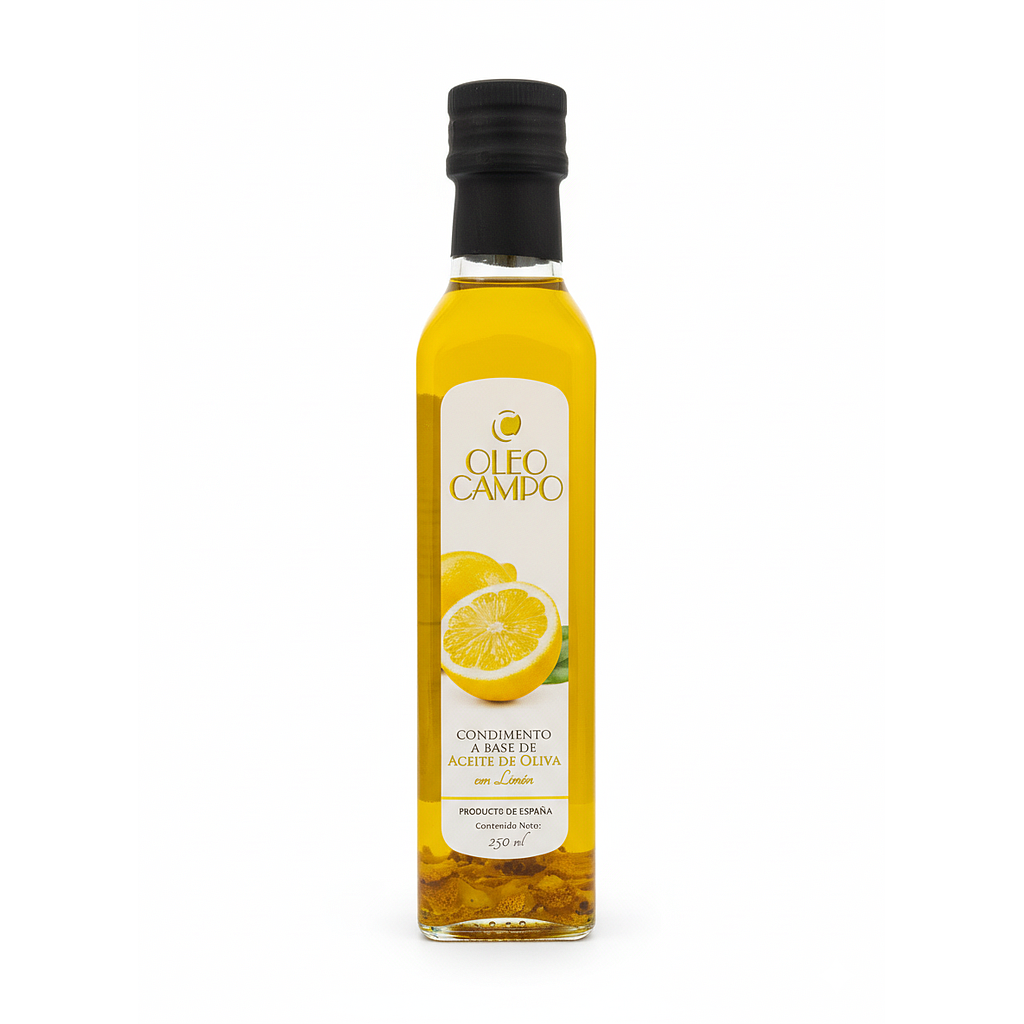 ACEITE DE OLIVA EXTRA VIRGEN OLEOCAMPO LIMON MARASCA 250 ML