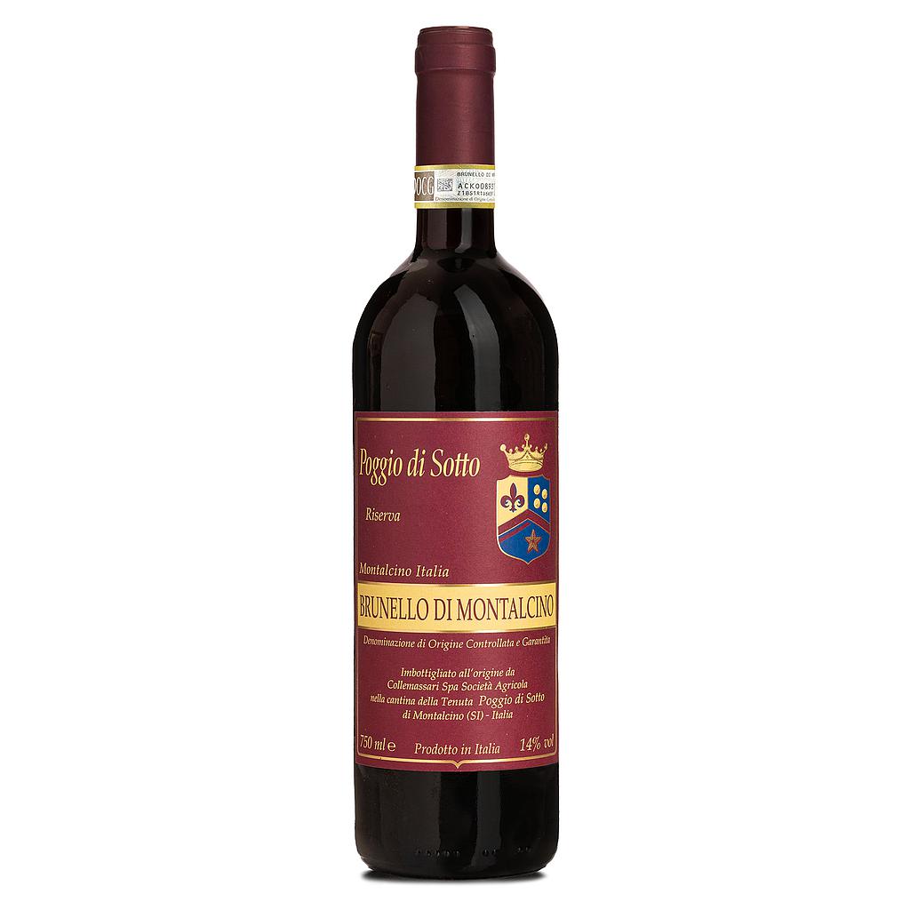 VINO POGGIO DI SOTTO BRUNELLO DI MONTALCINO RISERVA 2019 750 ML