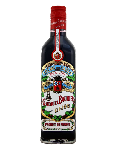[736] LICOR GABRIEL BOUDIER CREME DE CASSIS DE DIJON 500 ML