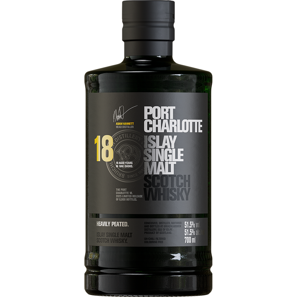 WHISKY PORT CHARLOTTE 18 YO 700 ML
