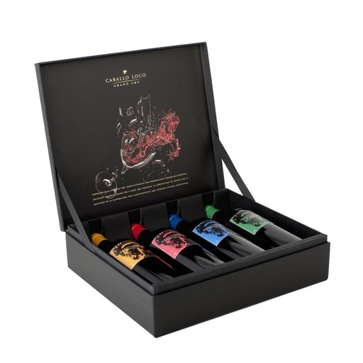 [304] PACK VINOS CABALLO LOCO 750 ML X 4.  AP21, MP20, LM20, SF21.