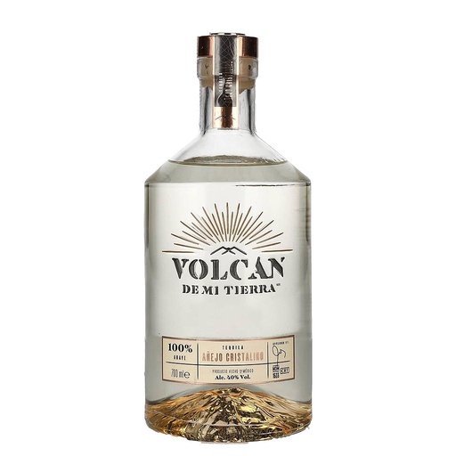 [1457] TEQUILA VOLCAN DE MI TIERRA CRISTALINO 750 ML